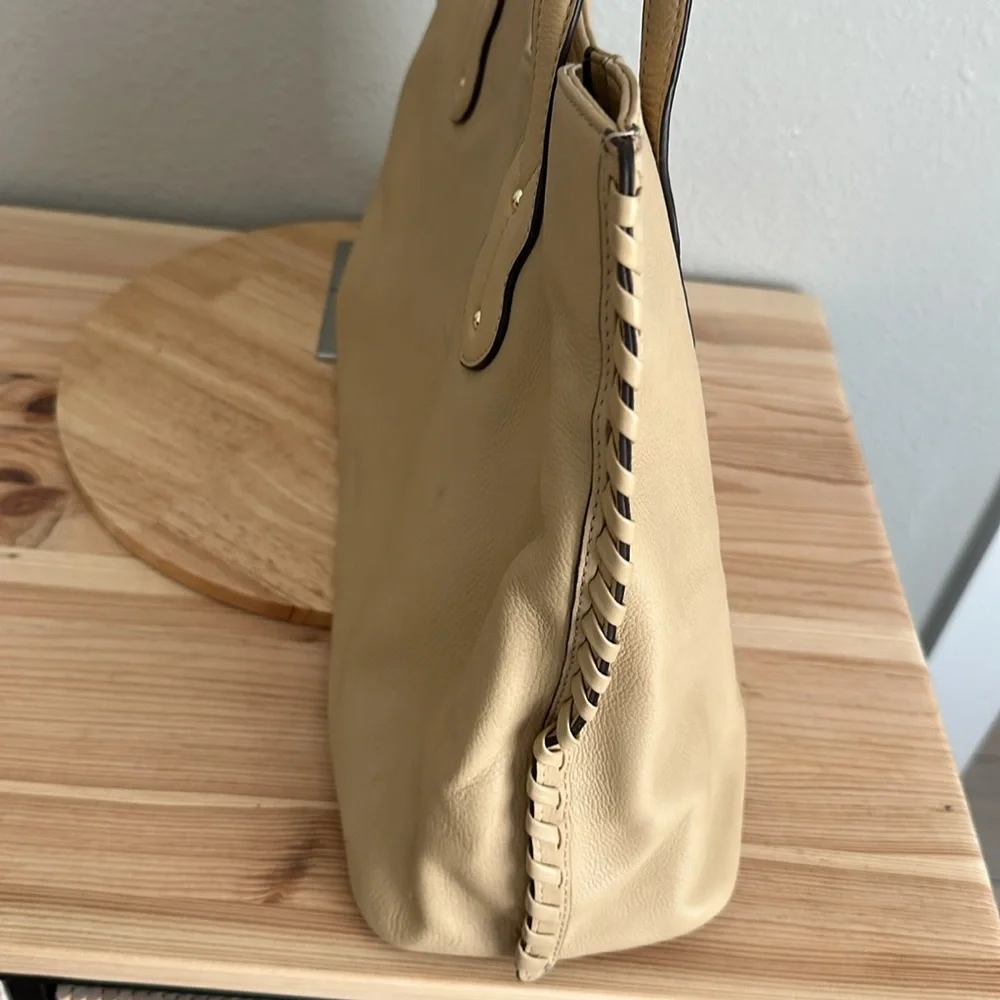 Aimee Kestenberg Complete Me Whipstitch Leather Tote